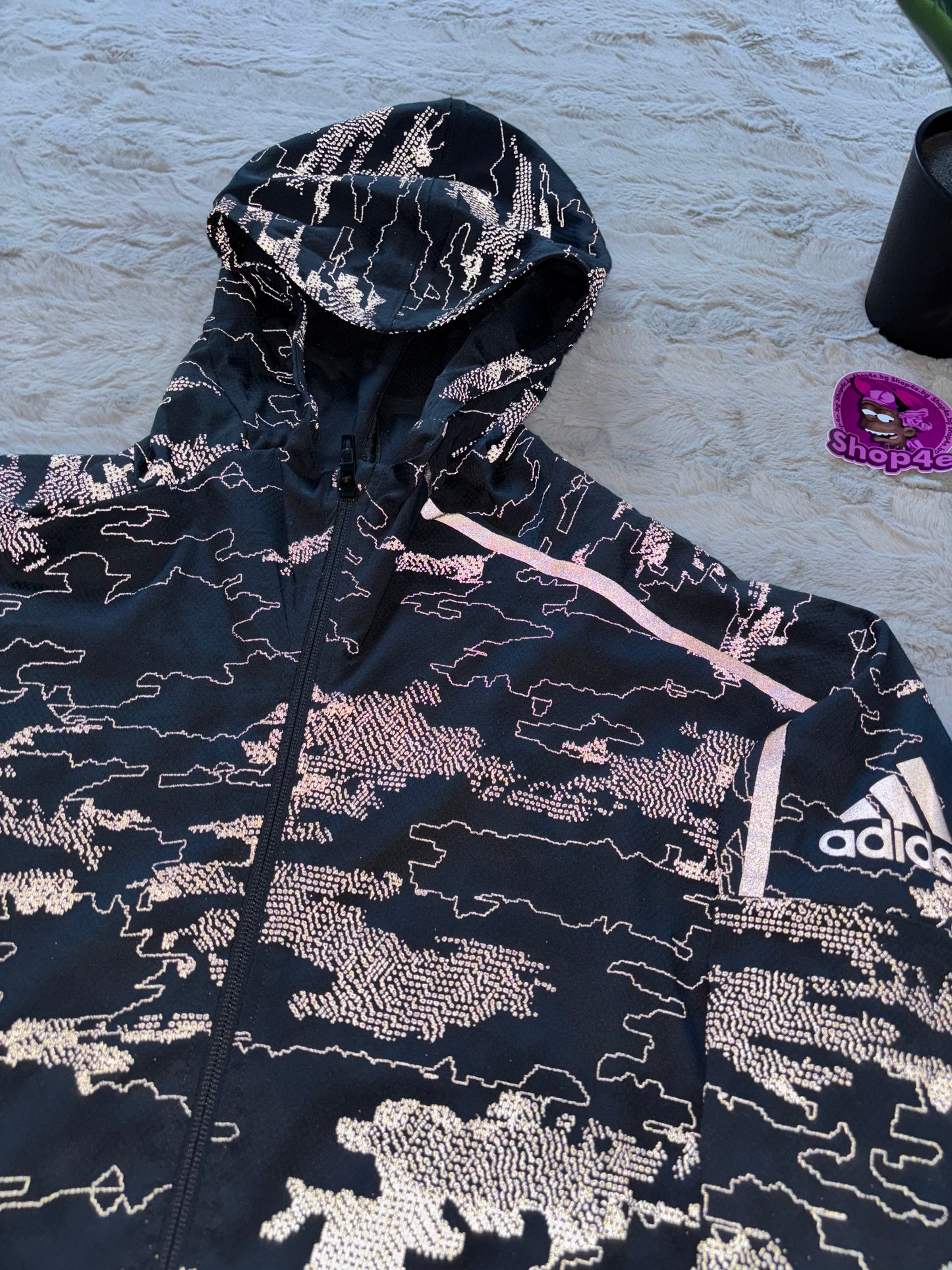 Adidas Reflective Zip-Up