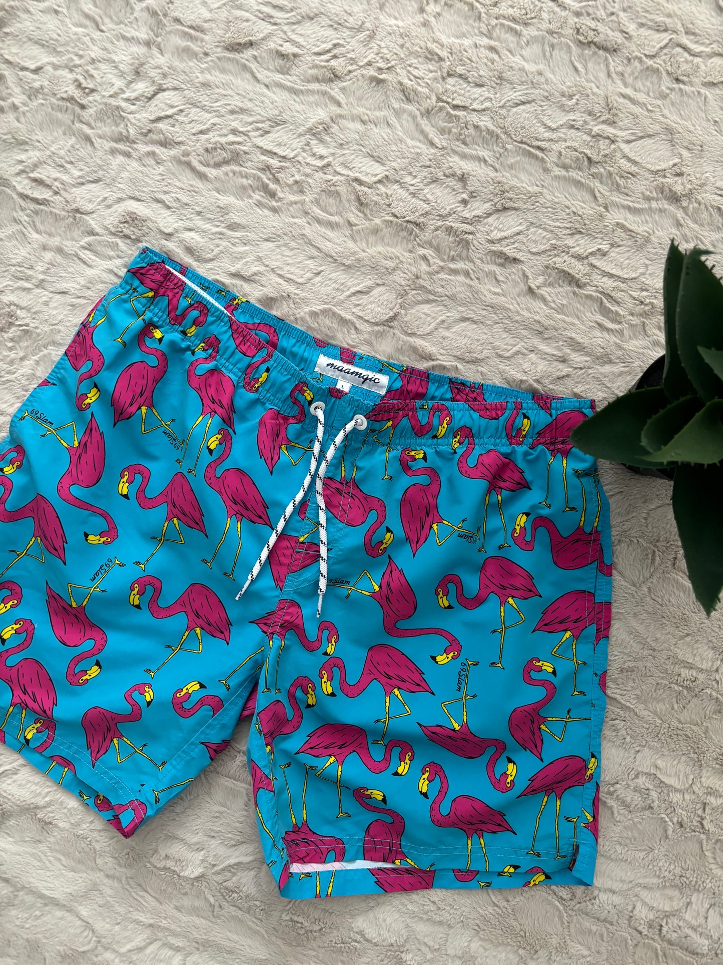 Flamingo Swim Shorts