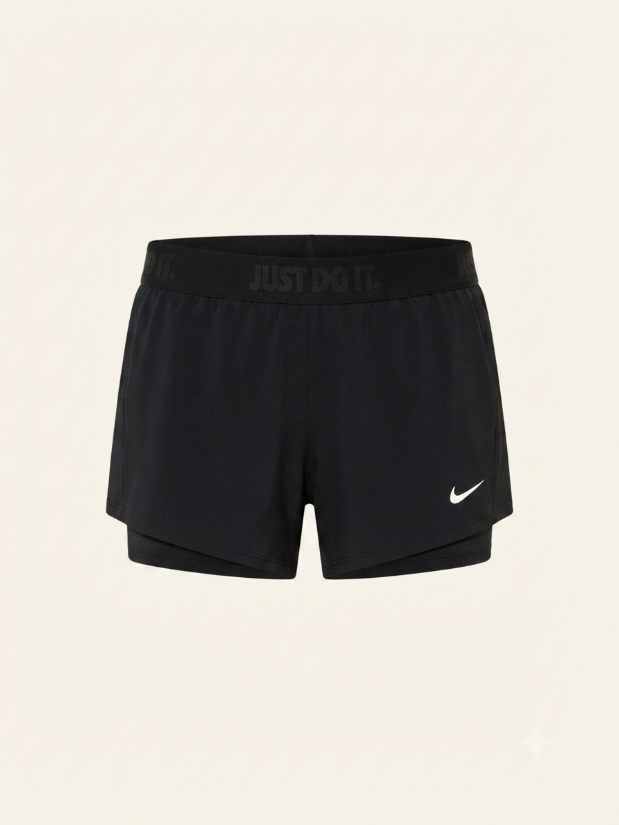 Nike Just Do It Shorts with Leggings (Дамско)