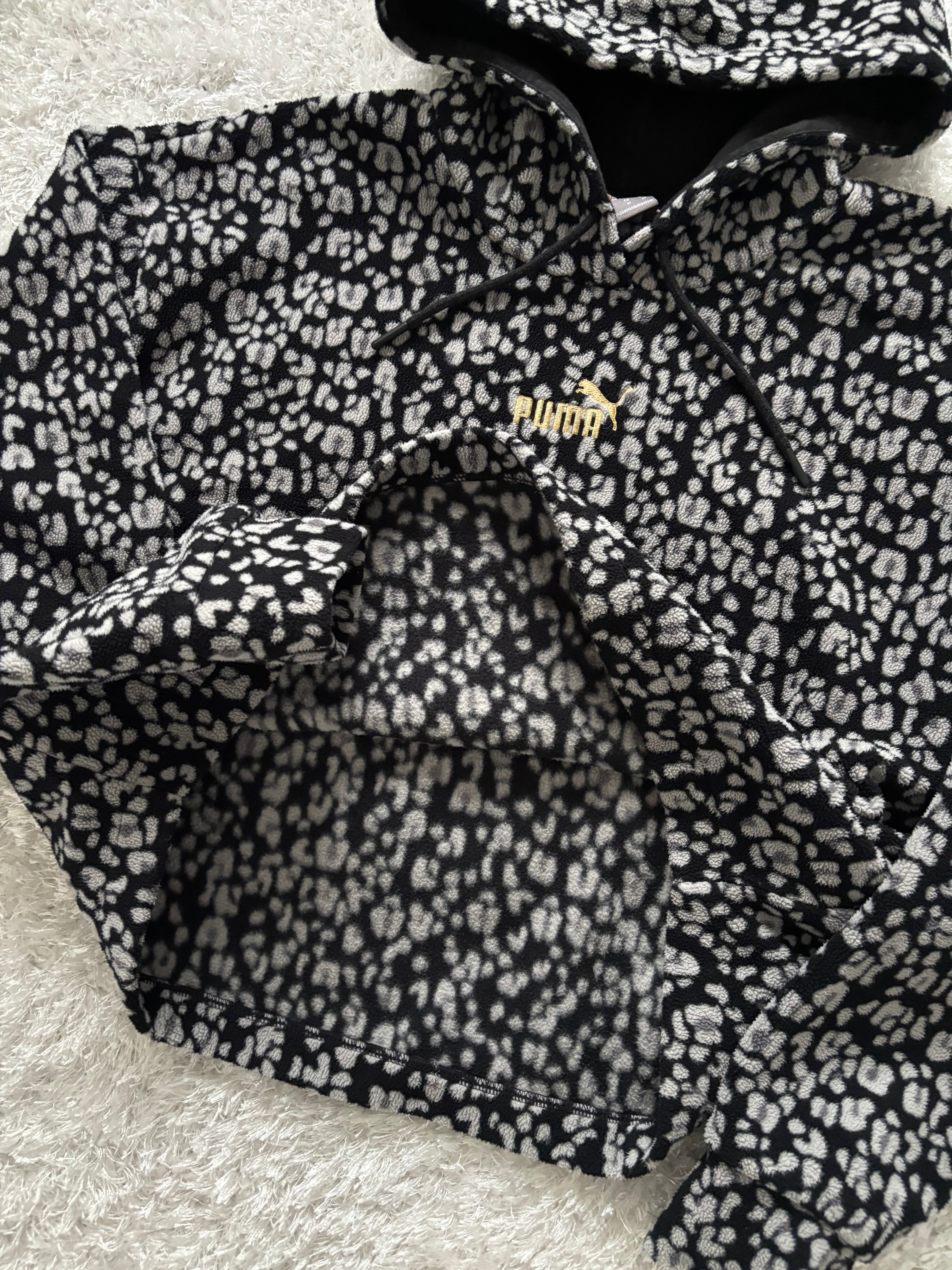 Puma Crop Top Hoodie (Дамско)