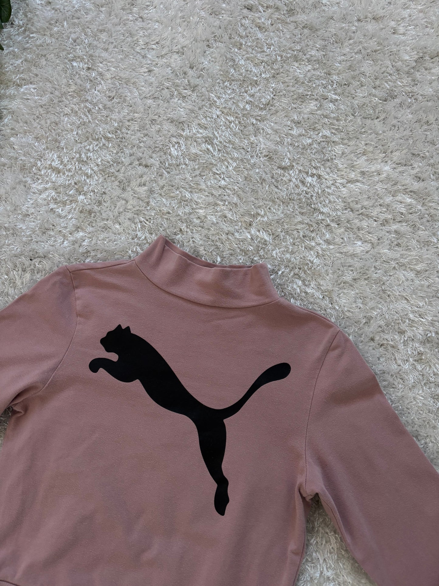 Puma Crop Top Long Sleeve (Дамско)