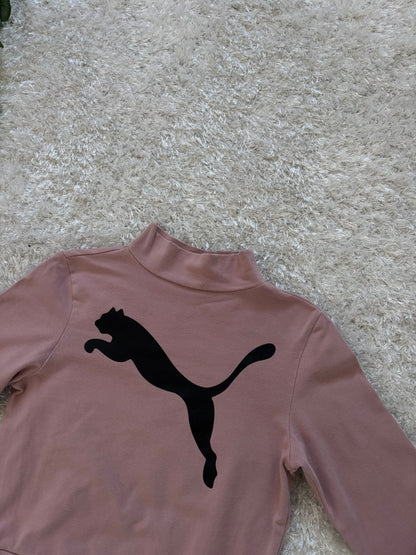 Puma Crop Top Long Sleeve (Дамско)