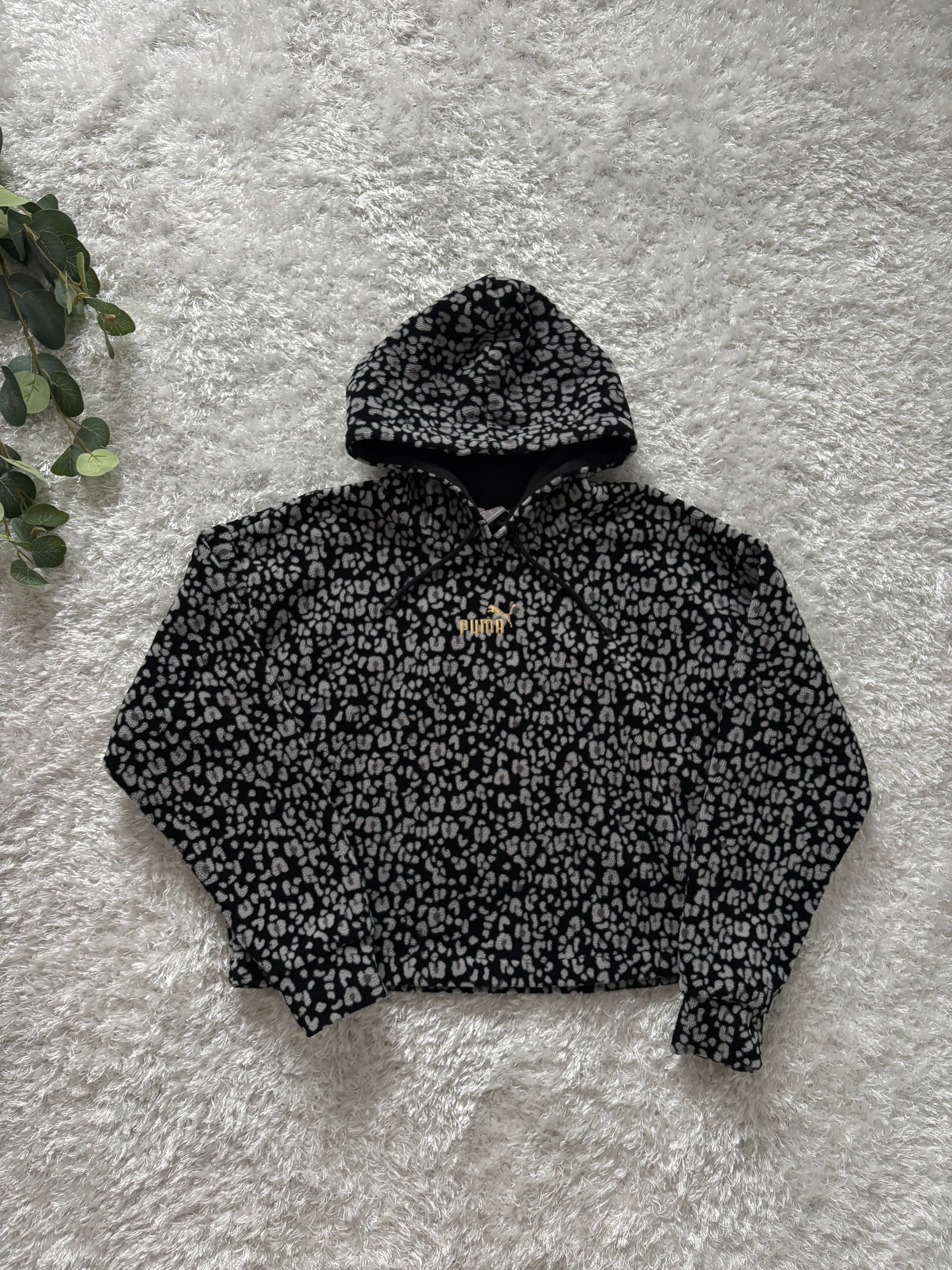 Puma Crop Top Hoodie (Дамско)